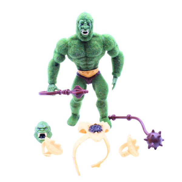 Masters of the Universe Origins Moss Man 2023 | beflockte Actionfigur